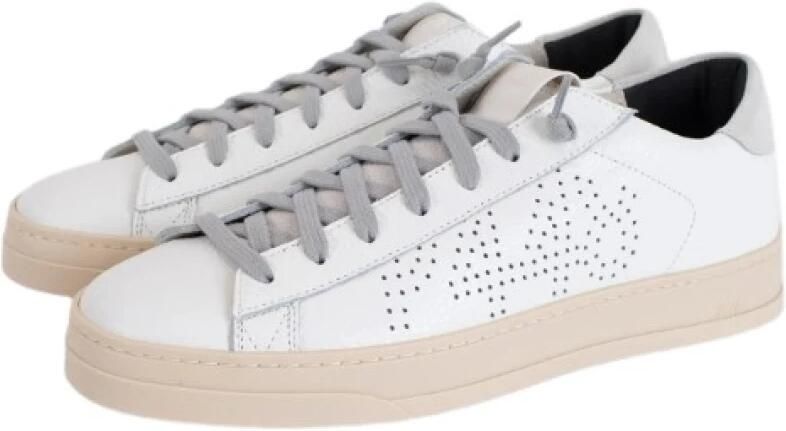 P448 Witte Jack Sneakers White Heren - Foto 2