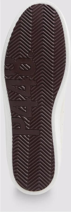 P448 Sneakers van crèmekleurig nubuckleer - Foto 6