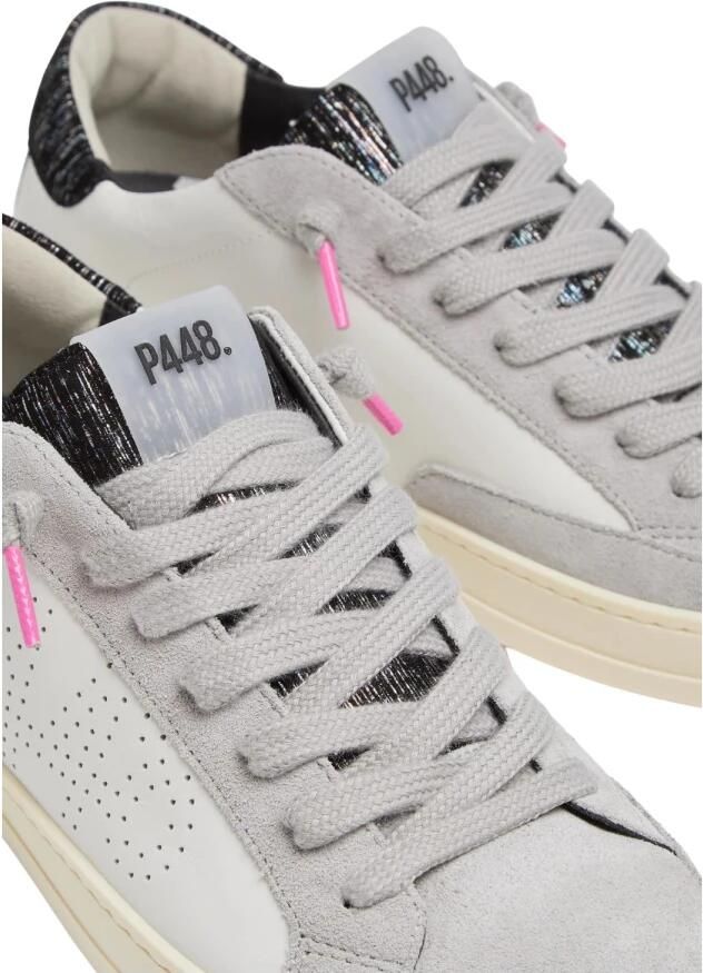 P448 John Sneakers Shield Zwart