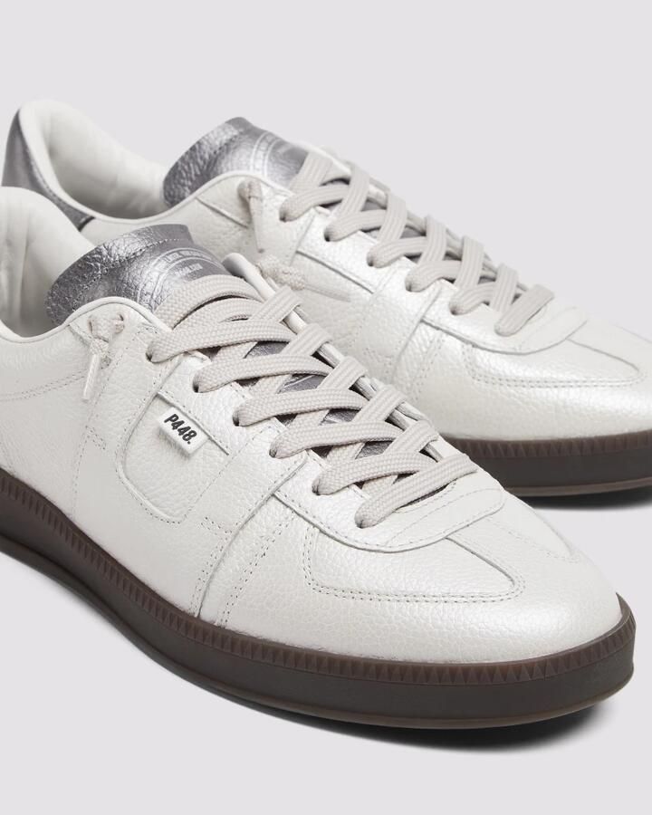 P448 Parelwitte Metalen Sneakers - Foto 3