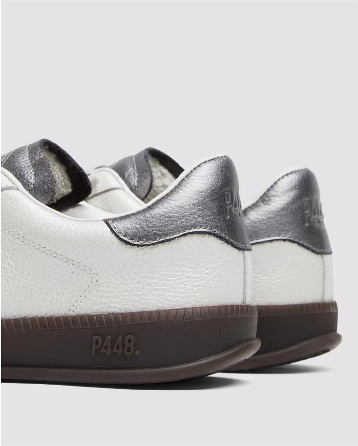 P448 Parelwitte Metalen Sneakers - Foto 2