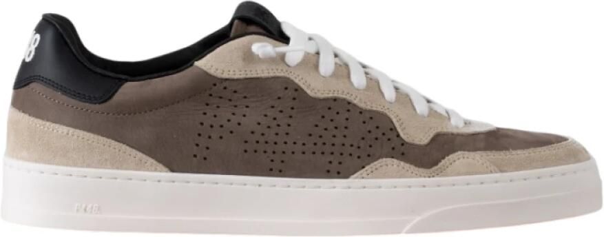 P448 herensneakeres birma nub taupe - Foto 2