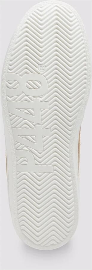 P448 Bruine Suède Sneakers met Witte Details - Foto 6