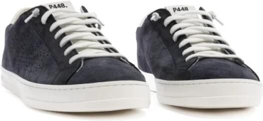 P448 Zwarte Sneakers John 2 - Foto 2