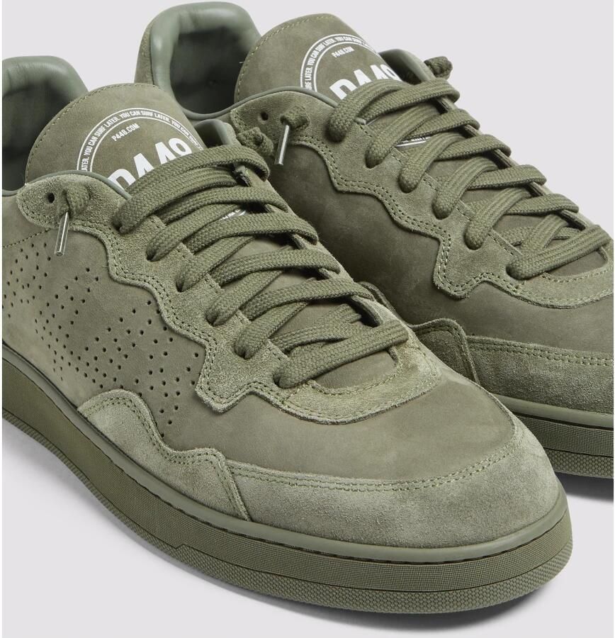 P448 Legergroene Suède Sneakers - Foto 2