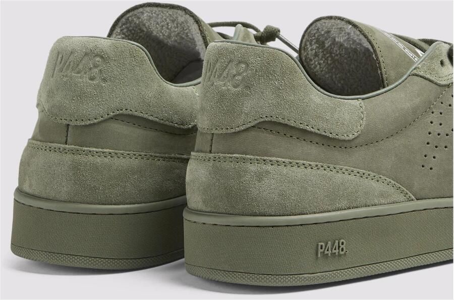 P448 Legergroene Suède Sneakers - Foto 5