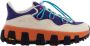 P448 Paarse Gebreide Wandelsneakers - Thumbnail 1