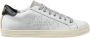 P448 Polyester Sneaker Casual Gelegenheid White Dames - Thumbnail 1