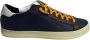 P448 Polyester Sneaker Lichtgewicht Comfortabele Stijlvolle Schoen Blue Heren - Thumbnail 1