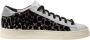 P448 Ronde Neus Leren Sneakers Multicolor Dames - Thumbnail 1