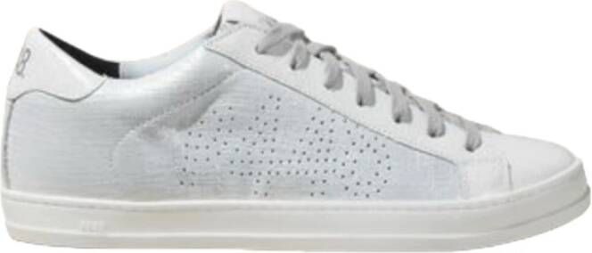 P448 Parel Leren Sneakers voor Vrouwen White Dames