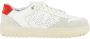 P448 Basketbalgeïnspireerde Vetersneakers White Heren - Thumbnail 1