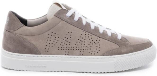 P448 Taupe Lage Sneakers Soho Caribou Brown Heren