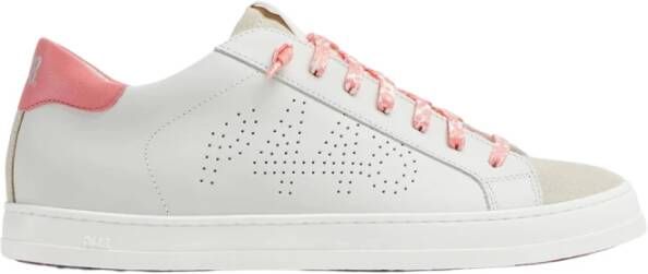 P448 Tropisch Witte John Sneakers