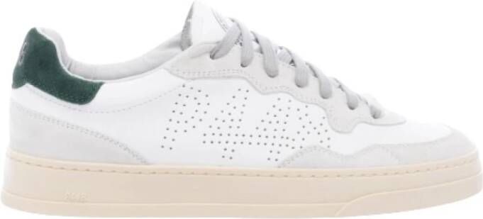 P448 Wit Groen Lage Top Sneakers Bali White Heren