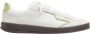 P448 Wit Groene Leren Sneakers - Thumbnail 1
