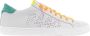 P448 Witte fluorescerende sneakers John 2 - Thumbnail 1