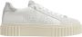P448 Witte Leren Creeper Sneakers - Thumbnail 1