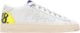 P448 Witte Leren Geperforeerde Logo Sneakers White Heren - Thumbnail 5
