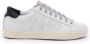 P448 Witte Leren Sneaker - Thumbnail 1