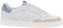 P448 Blauwe Sneakers met Wit Leer en Beige Suède Blue Heren - Thumbnail 2