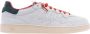 P448 Witte Leren Sneakers met Rubberen Zool - Thumbnail 3
