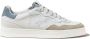 P448 Witte Sneakers met Beige Neus en Blauwe Hiel Multicolor Heren - Thumbnail 1