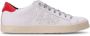 P448 Witte Sneakers met Rode Hiel - Thumbnail 1