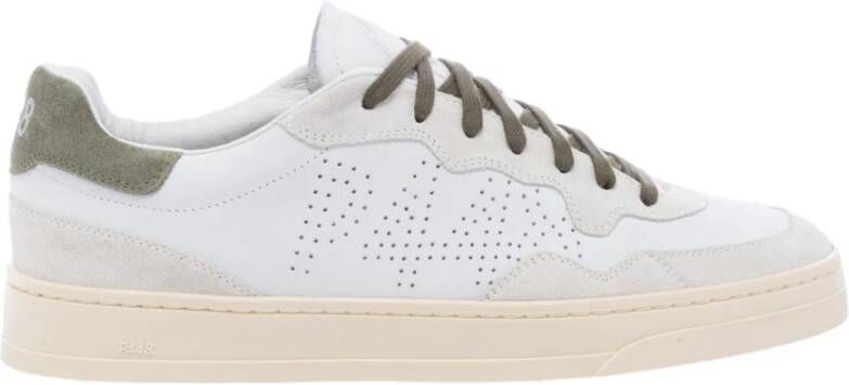 P448 Witte Sneakers White Heren