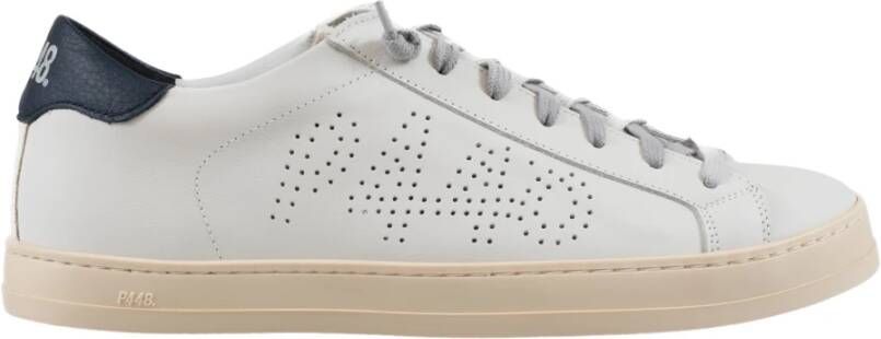 P448 Witte Zwarte Sneakers Originele Stijl