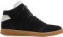 P448 Zwart Wit Suède Sneakers - Thumbnail 1