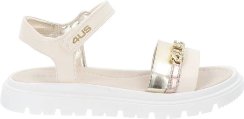 Paciotti Dames Sandalen van Kunstleer Beige Dames