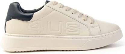 Paciotti Larry Leren Sneakers in Latte