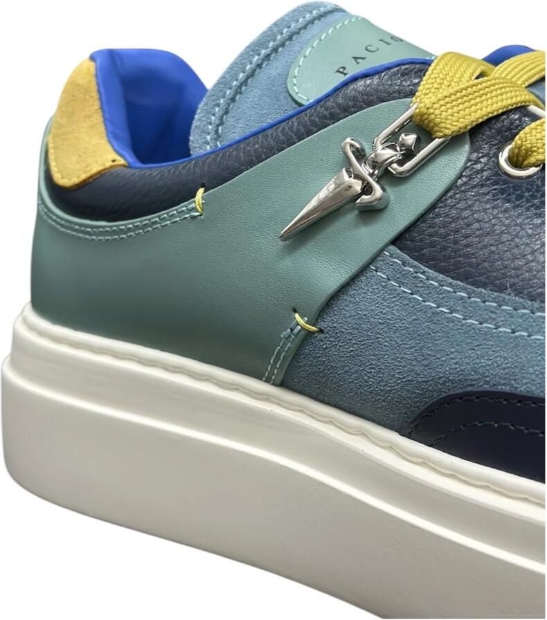 Paciotti Blauwe Lage Sneakers
