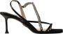 Paciotti Zwarte Satijnen Hakken Sandalen - Thumbnail 1