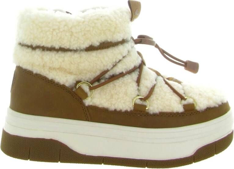 Pajar Zwarte Verana Lage Schoenen Brown Dames