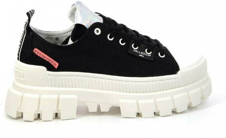 Palladium Basket Revolt Low Zwart Dames