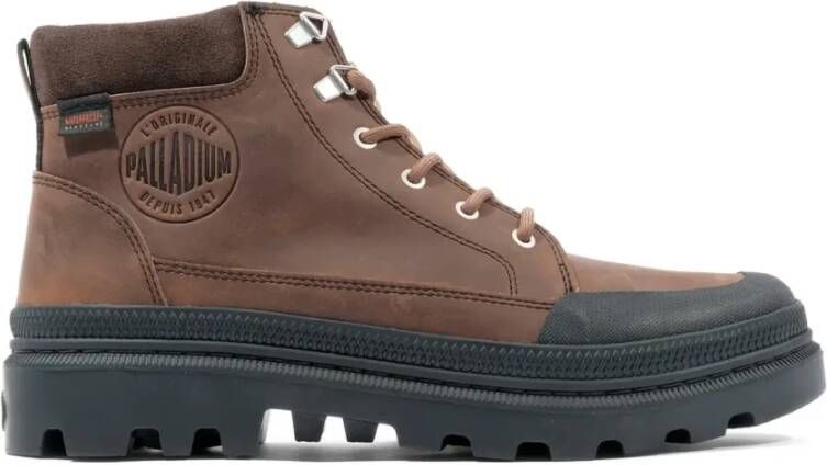 Palladium PALLATROOPERCUFF~WP~~~~~~~~~~~ Vrije tijd half-hoogPopulaire herenschoenen Heren veterschoen Heren sneakers Bruin