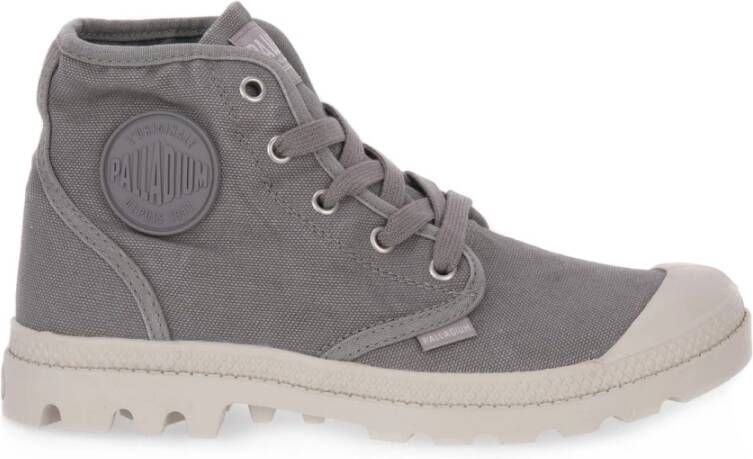 Palladium Lace-up Boots Grijs Dames