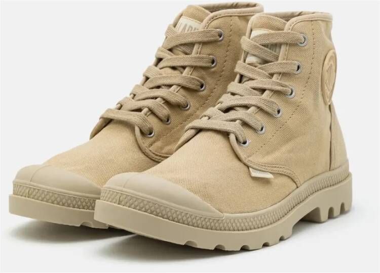 Palladium Canvas Militair-geïnspireerde Hoge Schoenen