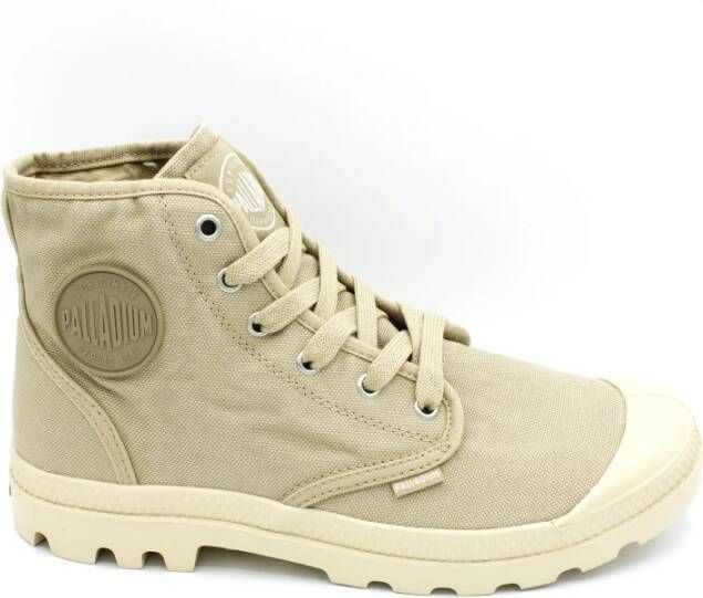 Palladium Canvas Veterschoen Rubberen Zool