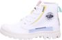 Palladium PAMPA~UNDERLAYER~~~~~~~~~~~~~~ Half-hoge schoenen Wit beige - Thumbnail 3