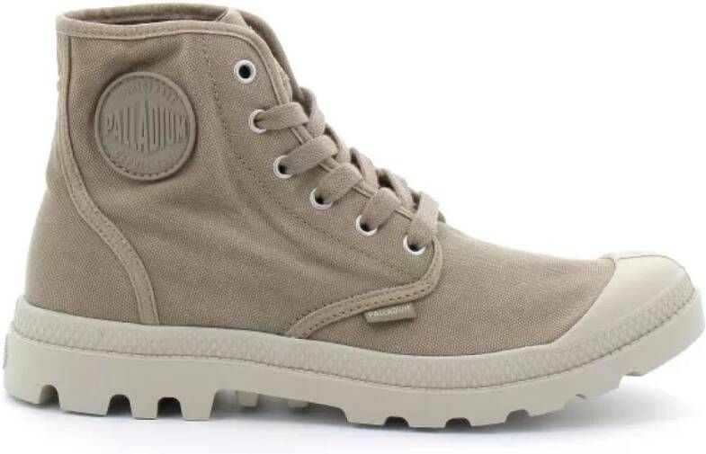 Palladium Dusky Green Safari Canvas Schoenen