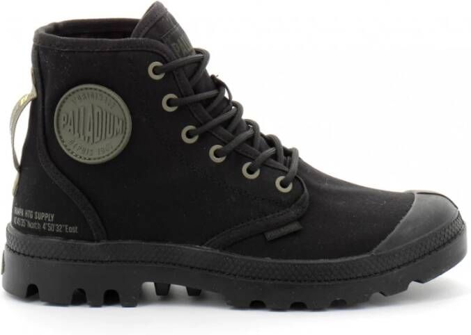 Palladium Sneakers Pampa Hi HTG Supply Vegan 77356 001 M shoes Zwart