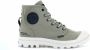 Palladium PAMPA HIGH HTG SUPLLY M Volwassenen Half hoge schoenenPopulaire damesschoenen Kleur Groen - Thumbnail 3