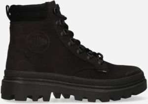 Palladium Lace-up Boots Zwart Dames