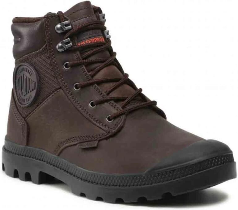 Palladium 76844-249-M Pampa Shield Bitter Chocolate Bruin Heren