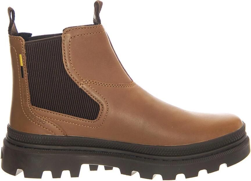 Palladium Laarzen 'Pallatrooper Che Lth Dear Brown' bruin