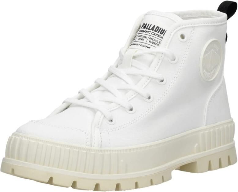 Palladium Pallashock Veterboots beige Canvas Dames - Foto 6