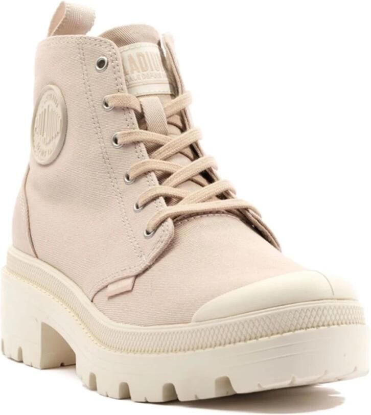 Palladium Dames schoenen 96907 Pallabase Twill Beige - Foto 2